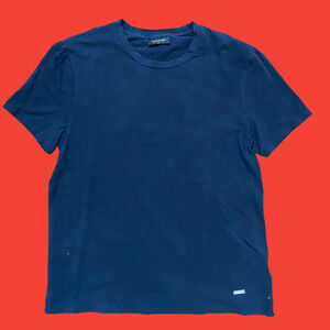 Bruun & Stengade Basic Fit Black Crewneck T-Shirt Men's Size XL